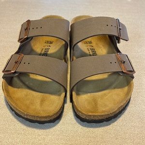 Womens dark brown Birkenstocks